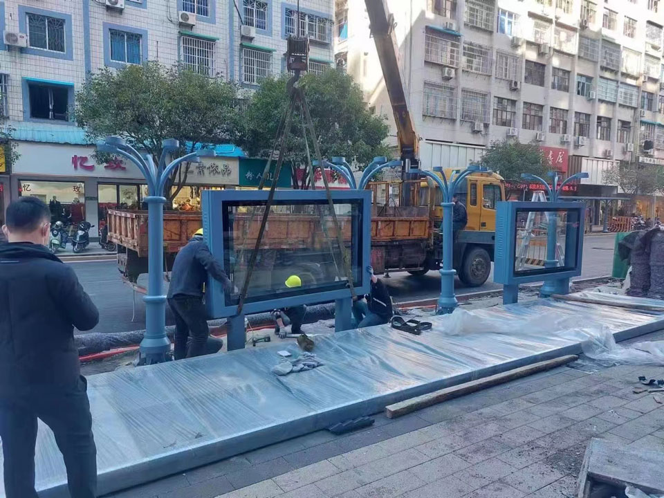 南平候車(chē)亭安裝圖 南平候車(chē)亭安裝圖