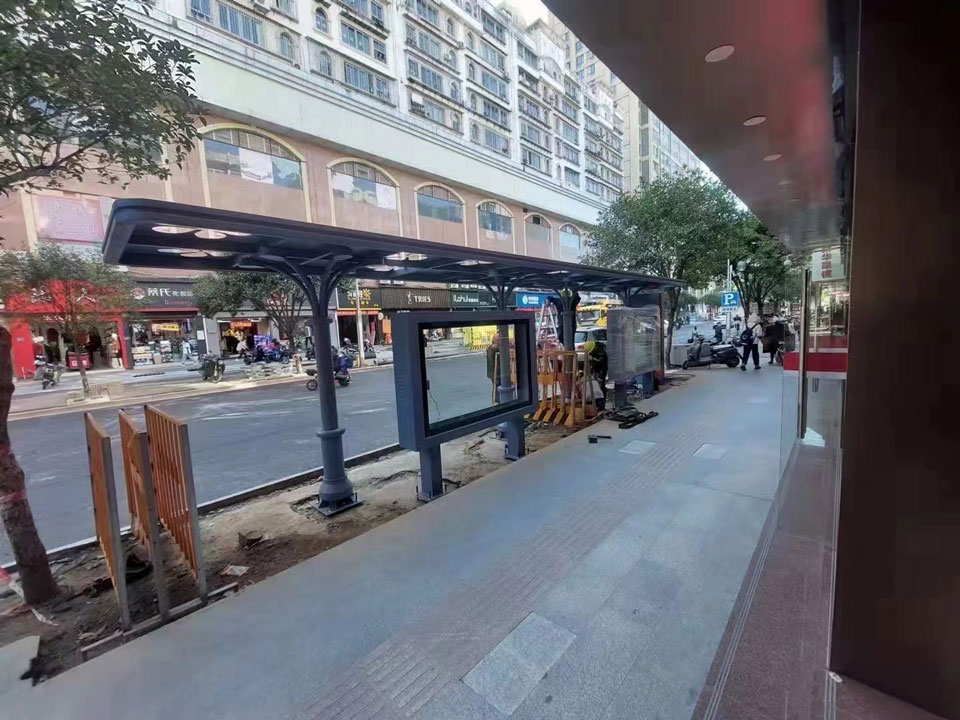 南平候車(chē)亭安裝圖 南平候車(chē)亭安裝圖